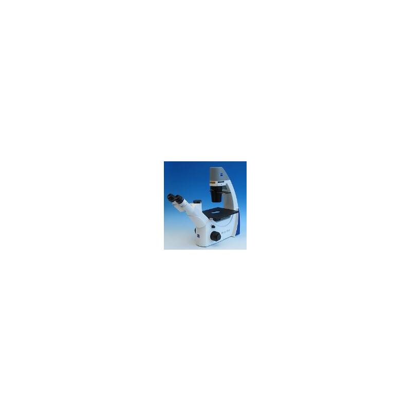 ZEISS Microscópio invertido Primovert trino Ph0, Ph1,Ph2, 40x, 100x, 200x, 400x Cond 0.4