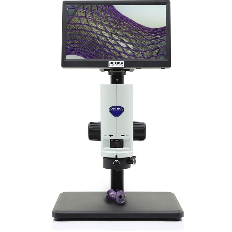 Optika IS-01, zoom 0,7x - 5x, câmara 4MP, ecrã de 11,5 polegadas