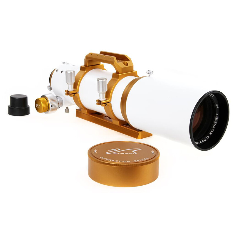 William Optics Refrator apocromático AP 81/559 ZenithStar 81 Gold OTA