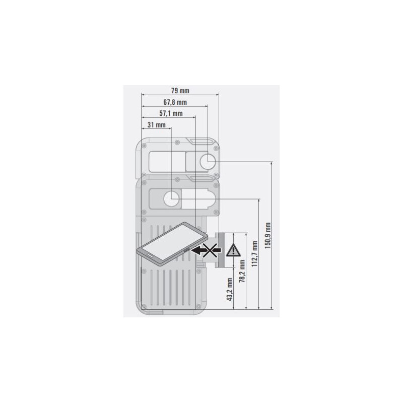 Swarovski Adaptador VPA com anel adaptador AR-S para ATS/STS, ATM/STM, STR