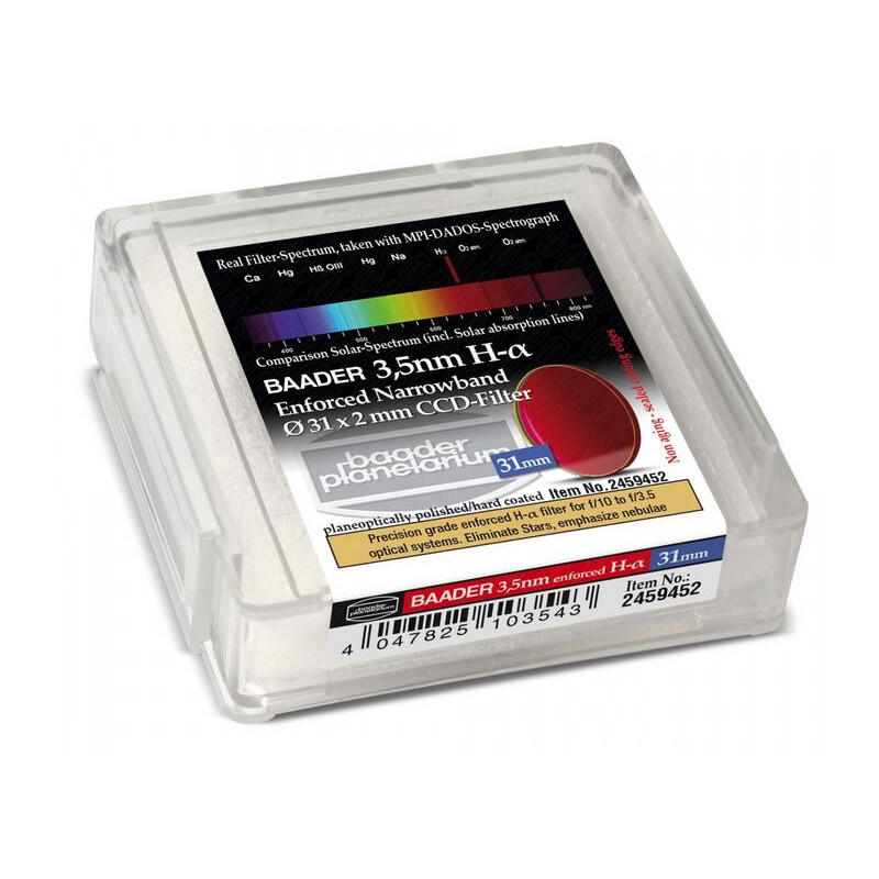 Baader Filtro Ultra-Narrowband 3.5nm H-alpha 31mm