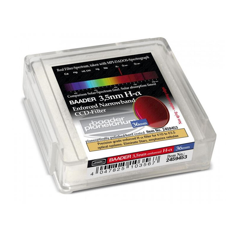 Baader Filtro Ultra-Narrowband 3.5nm H-alpha 36mm