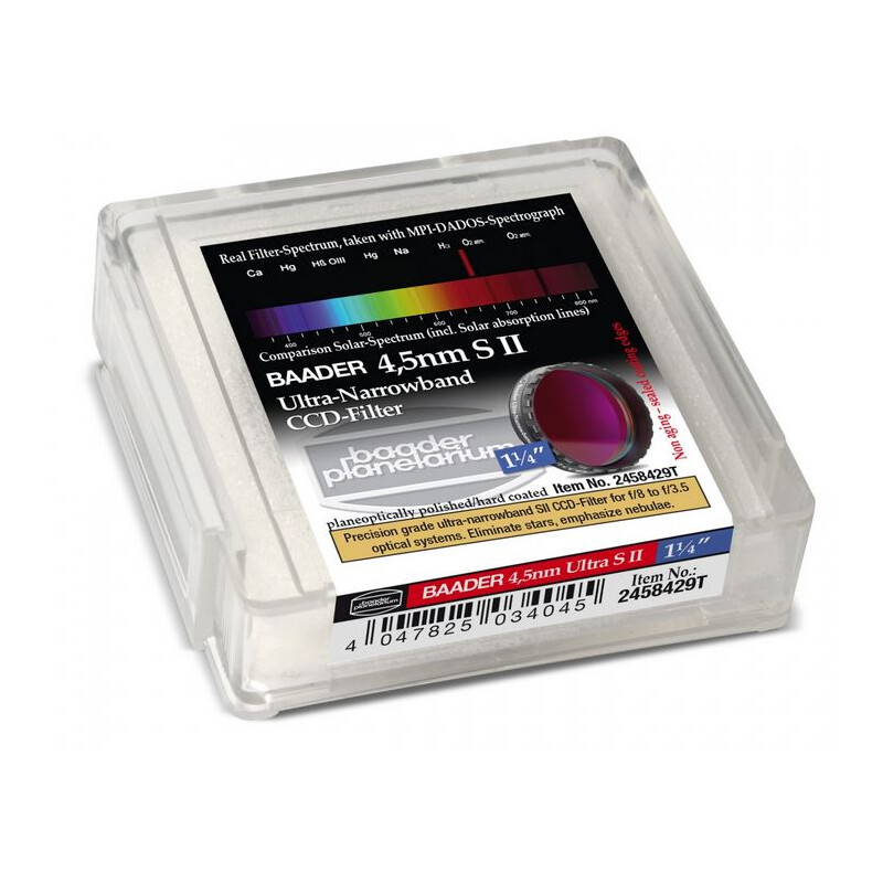 Baader Filtro Ultra-Narrowband 4.5nm S II 1.25"