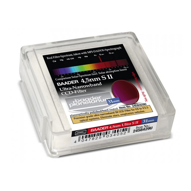 Baader Filtro Ultra-Narrowband 4.5nm S II 31mm