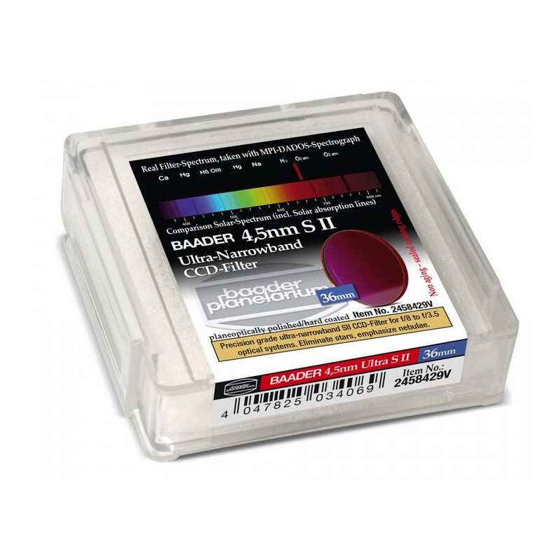 Baader Filtro Ultra-Narrowband 4.5nm S II 36mm