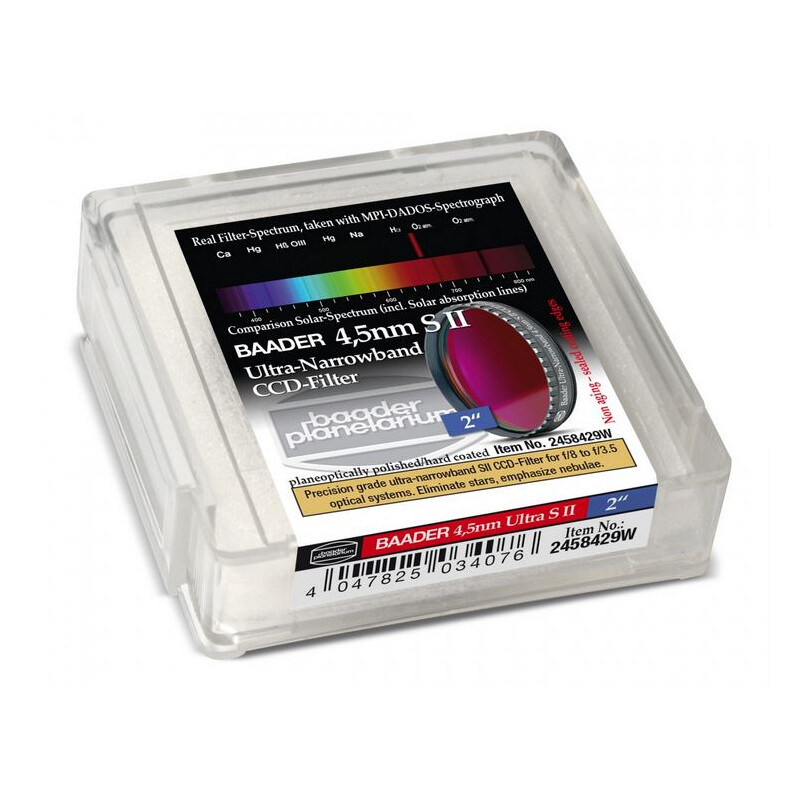 Baader Filtro Ultra-Narrowband 4.5nm S II 2"