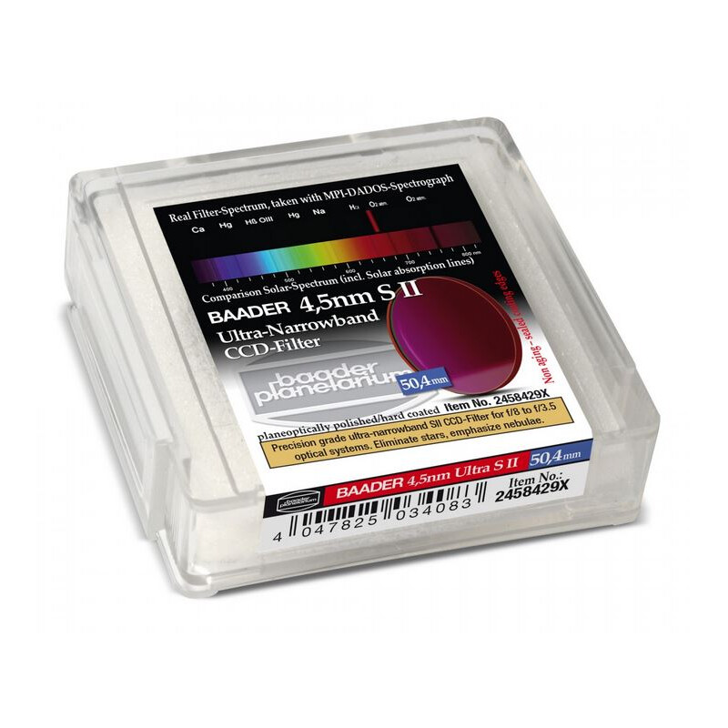 Baader Filtro Ultra-Narrowband 4.5nm S II 50.4mm