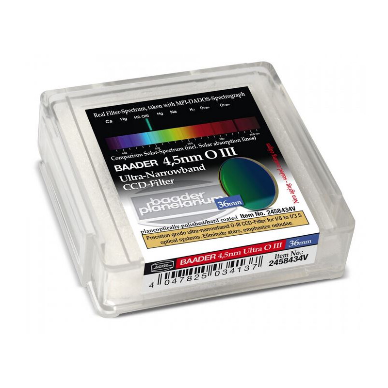 Baader Filtro Ultra-Narrowband 4.5nm OIII 36mm