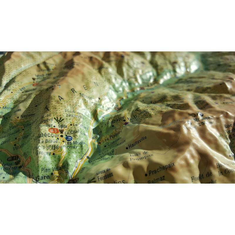 3Dmap Mapa regional La Vanoise