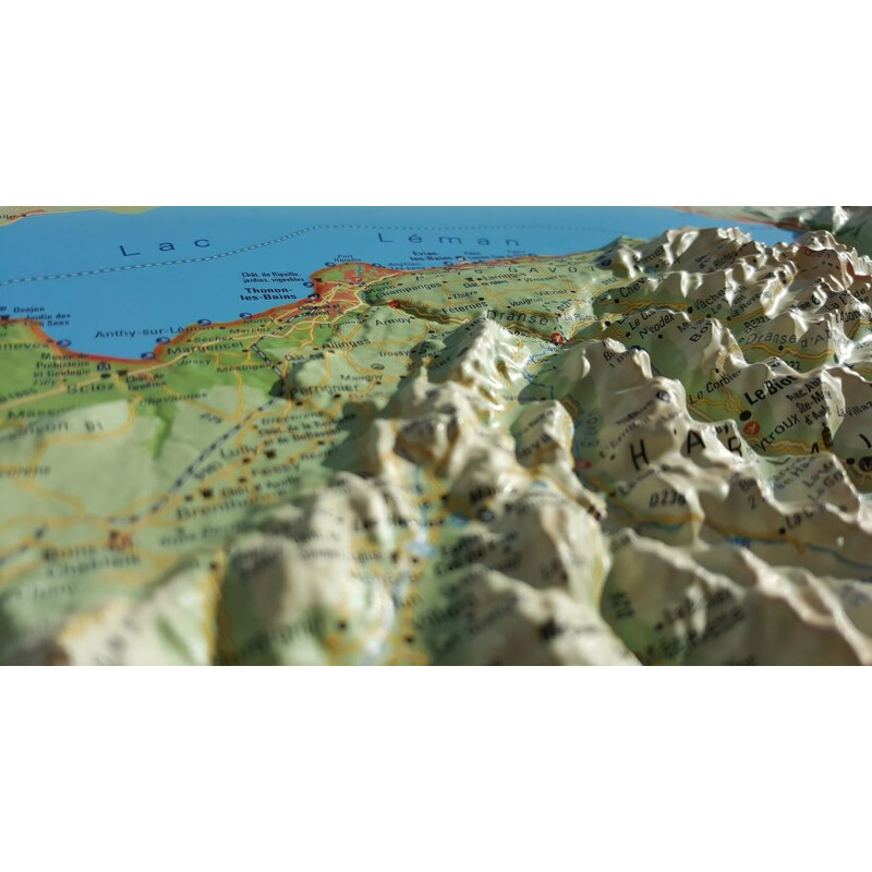 3Dmap Mapa regional La Haute Savoie