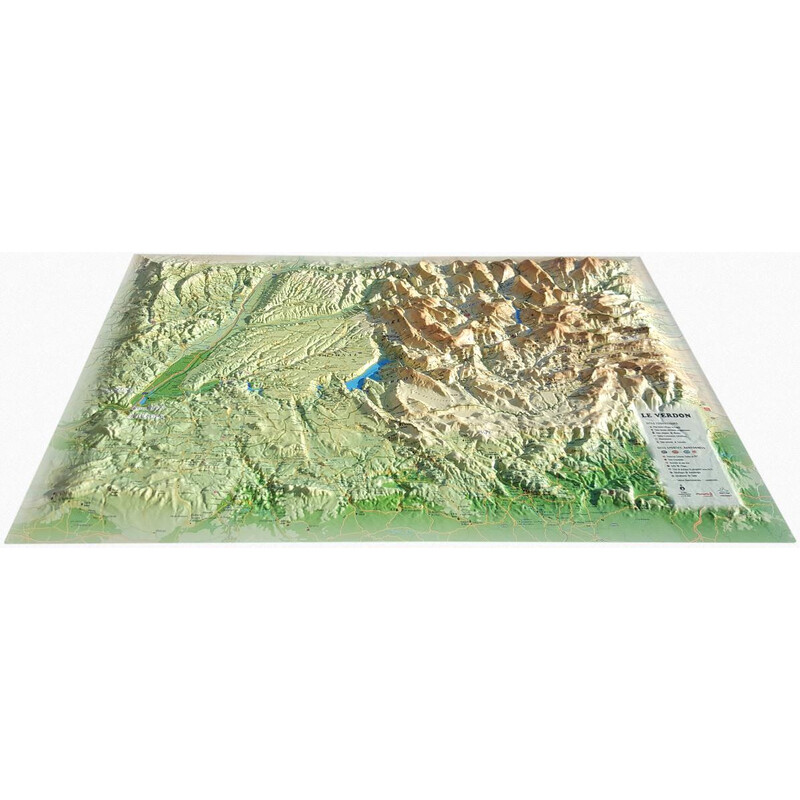 3Dmap Mapa regional Le Verdon