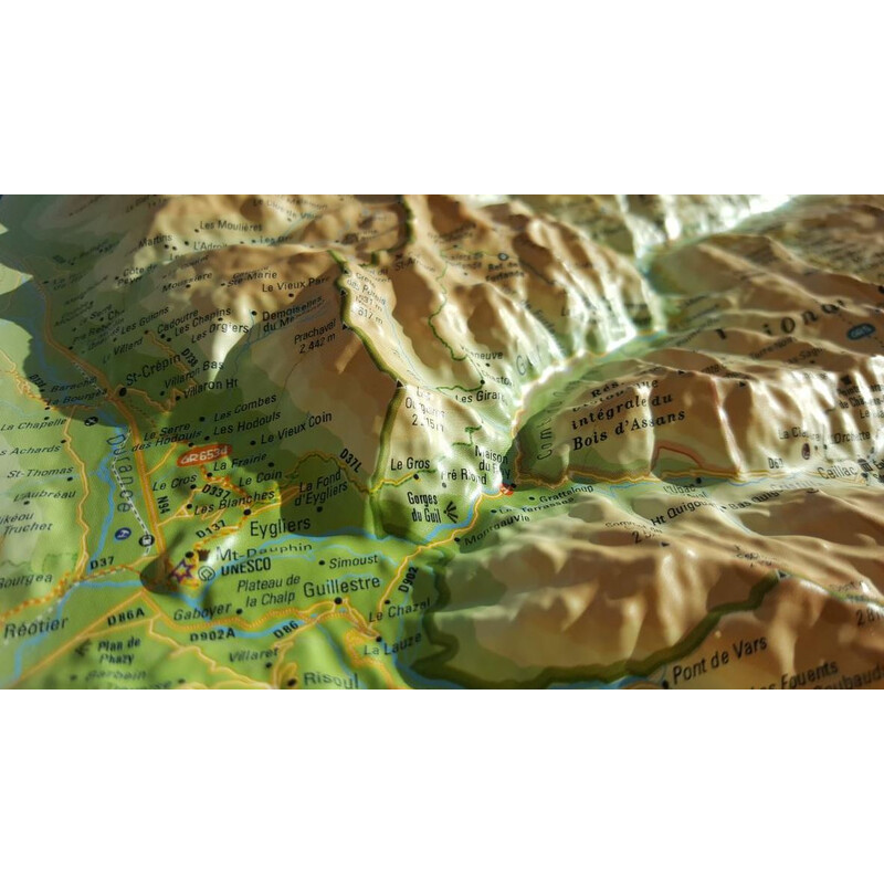 3Dmap Mapa regional Queyras-Ubaye
