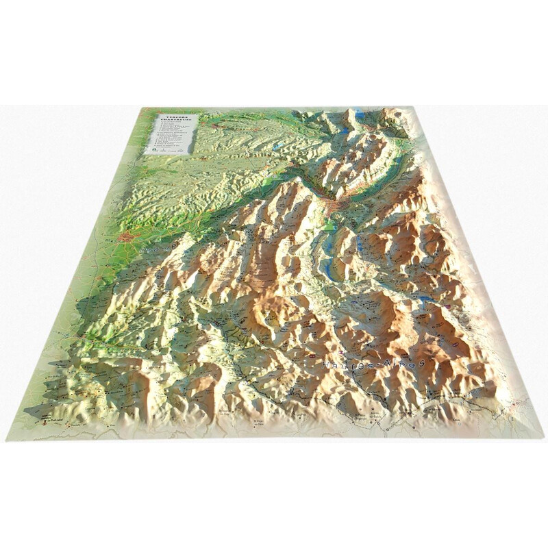 3Dmap Mapa regional Vercors-Chartreuse