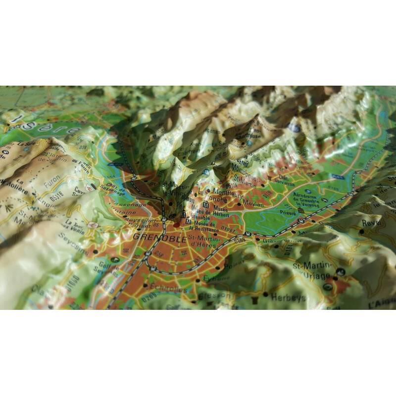 3Dmap Mapa regional Vercors-Chartreuse