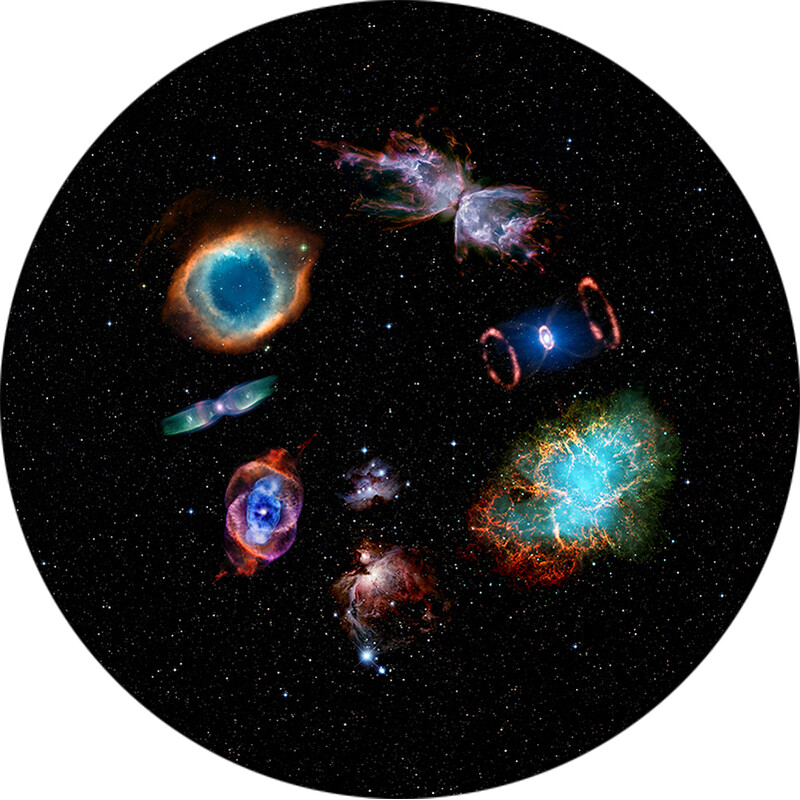 Redmark Disco para Planetário Bresser e NG - Nebulosas
