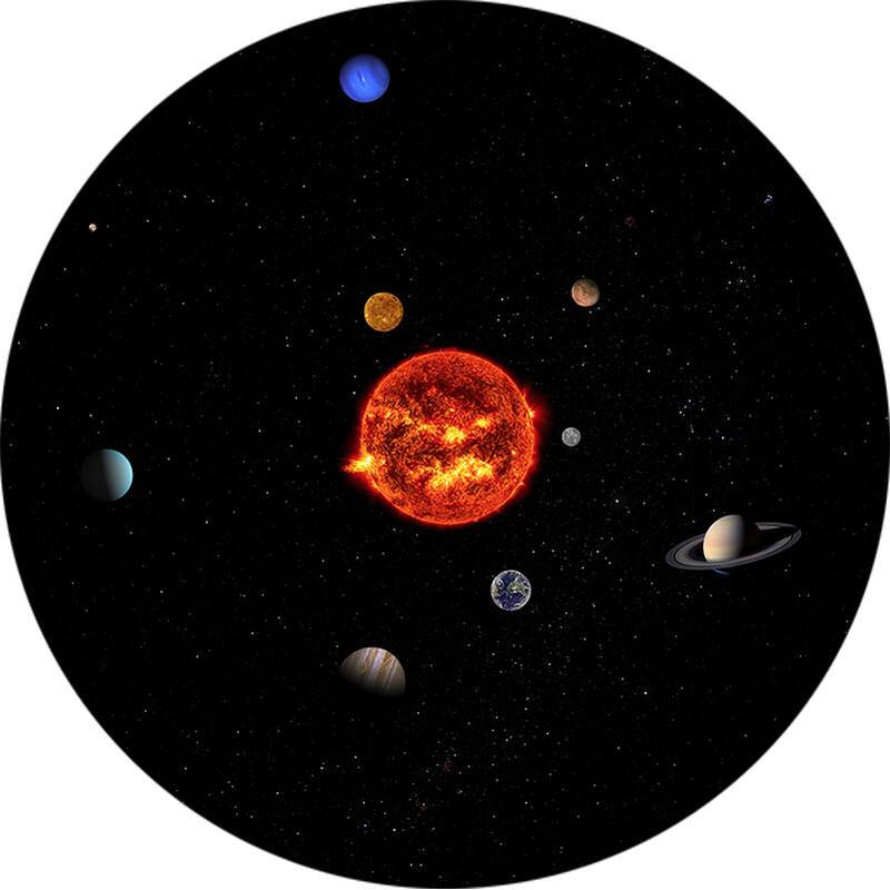 Redmark Disco para Planetário Bresser e NG - Sistema Solar