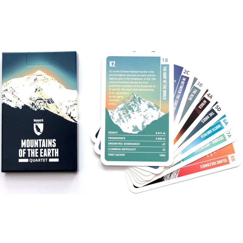 Marmota Maps Jogo de cartas Mountain of the Earth