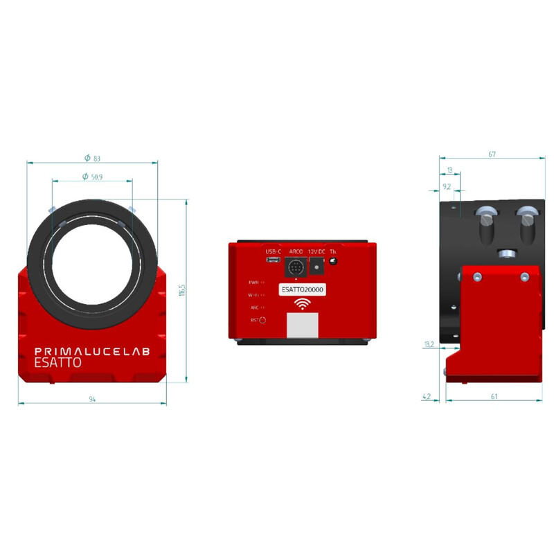 PrimaLuceLab Micro focador ESATTO de 2" motorizado