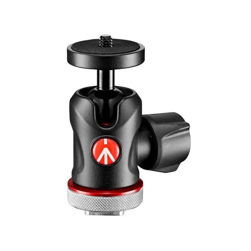 Manfrotto Cabeça esférica para tripé MH492LCD-BH Micro com sapata