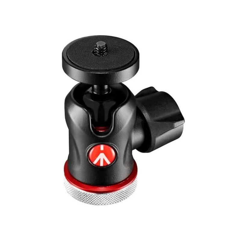 Manfrotto Cabeça esférica para tripé MH492LCD-BH Micro com sapata