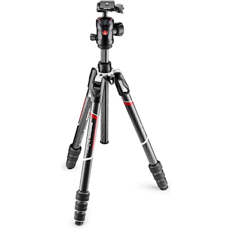 Manfrotto Tripé de carbono MKBFRTC4GT-BH Befree GT Twist com cabeça esférica