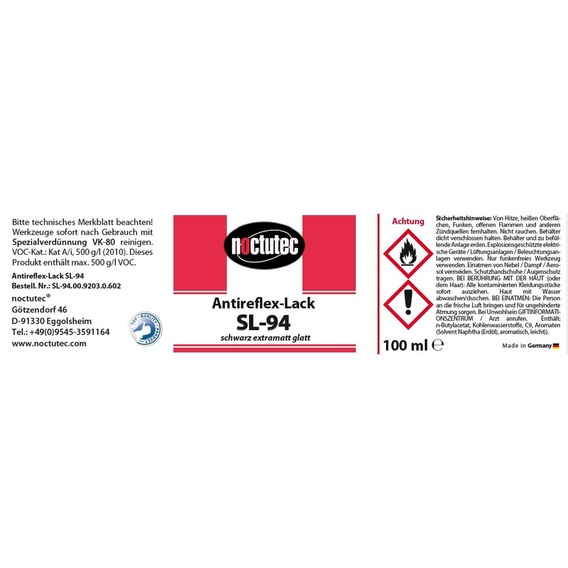 noctutec Antireflexo SL-94 liso 100ml