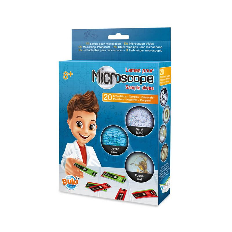 Buki Lâminas preparadas para microscópio