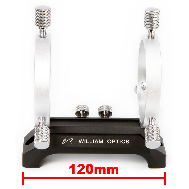 William Optics Anéis de fixação de telescópio guia 50 mm