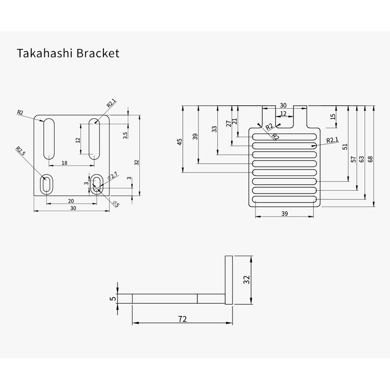 ZWO Adaptador para motor de focagem no Takahashi