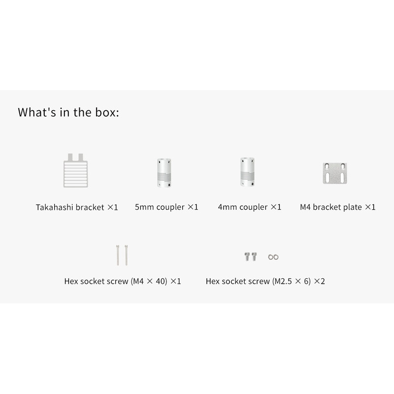 ZWO Adaptador para motor de focagem no Takahashi