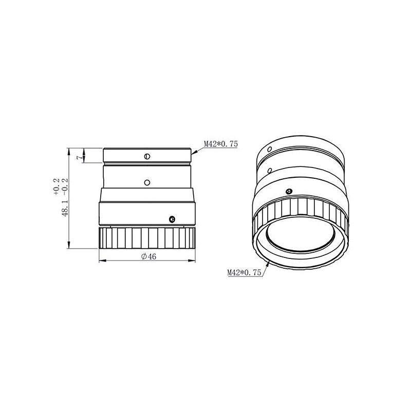 ZWO Focador helicoidal de 1,25"