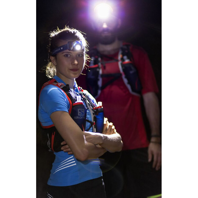 LED LENSER Lanterna para cabeça SEO7R preto