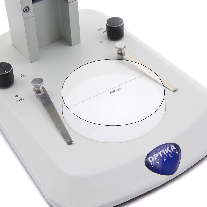 Optika Microscópio estéreo zoom SLX-3, 7-45x zoom, LED, w.d.100mm, trino