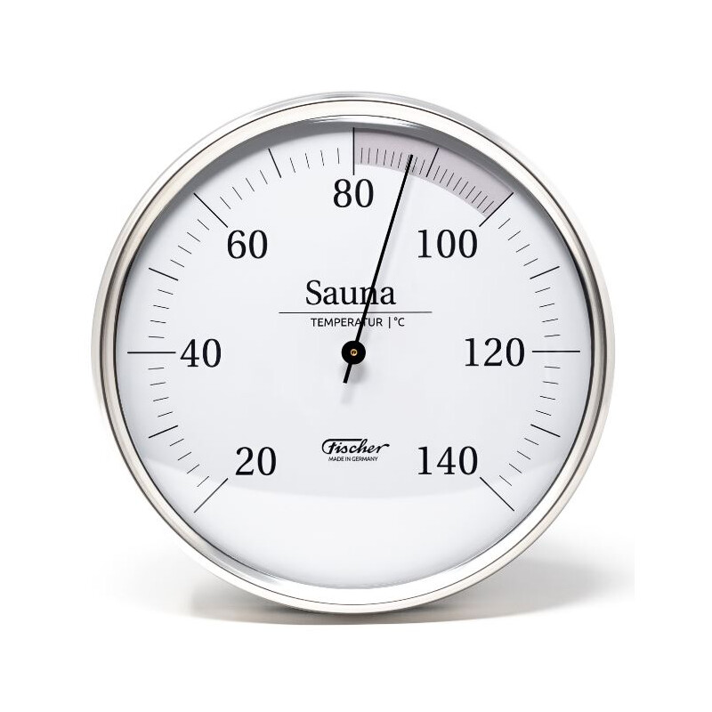 Fischer Estação meteorológica Sauna-Thermometer 13cm