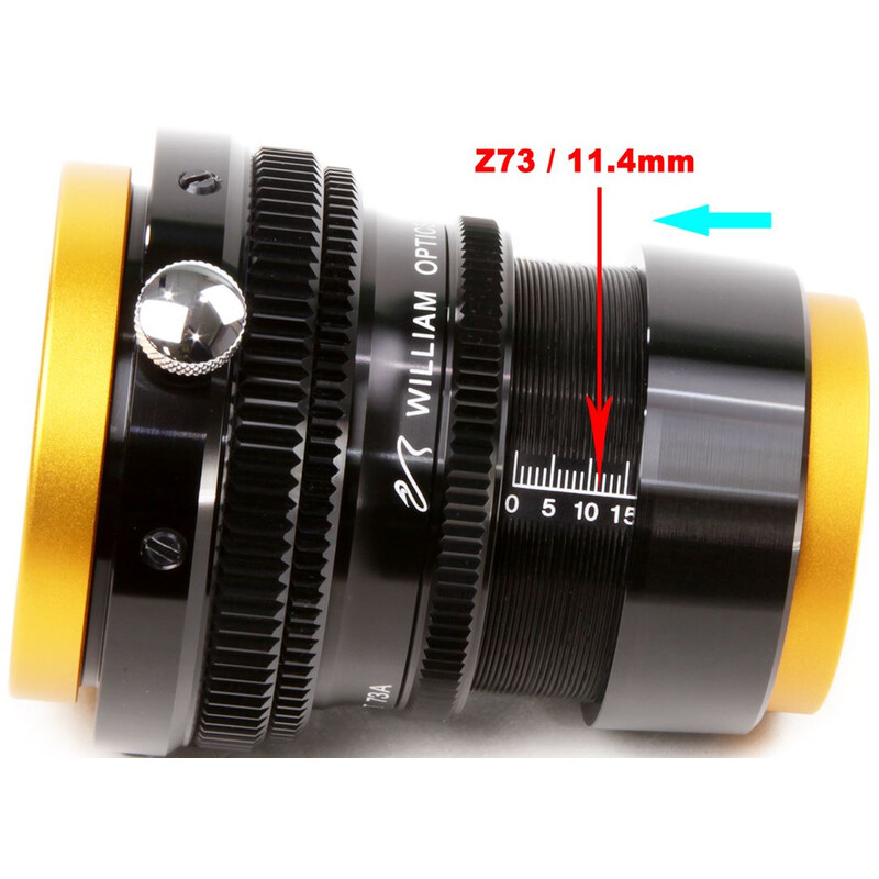 William Optics Flattener Flat73A para ZenithStar 73