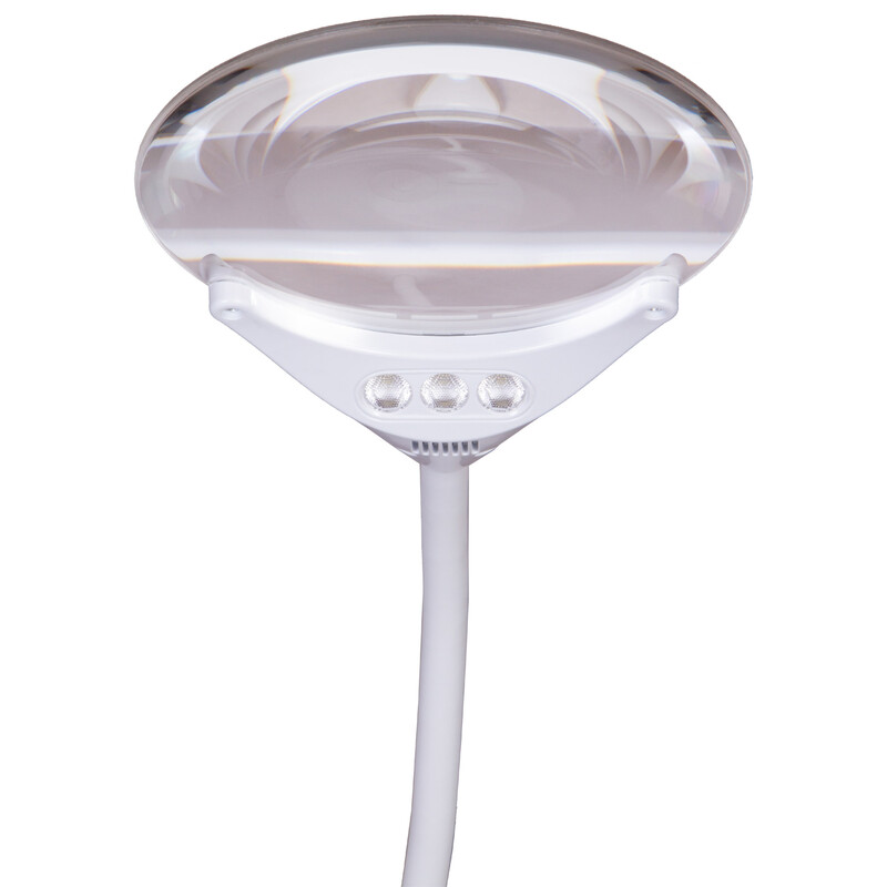 Levenhuk Lupa Zeno Lamp ZL7 White