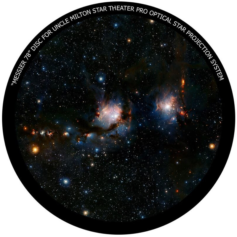 Omegon Diapositivo para o Star Theater Pro com motivo Messier 78