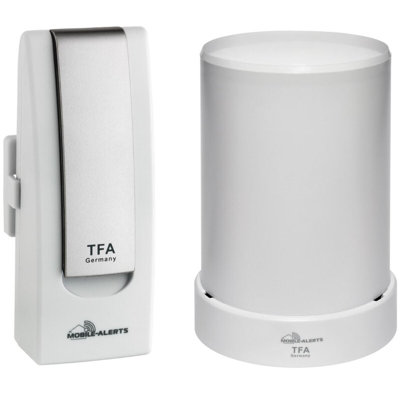 TFA Estação meteorológica Conjunto inicial WeatherHub com pluviómetro