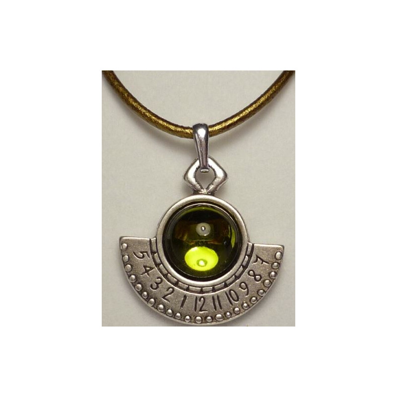 Ragalaxys Colar Hypatia Sundial Apple Green
