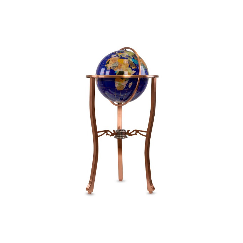 Pretty Decor Globo com pedestal Montezuma 33cm blue