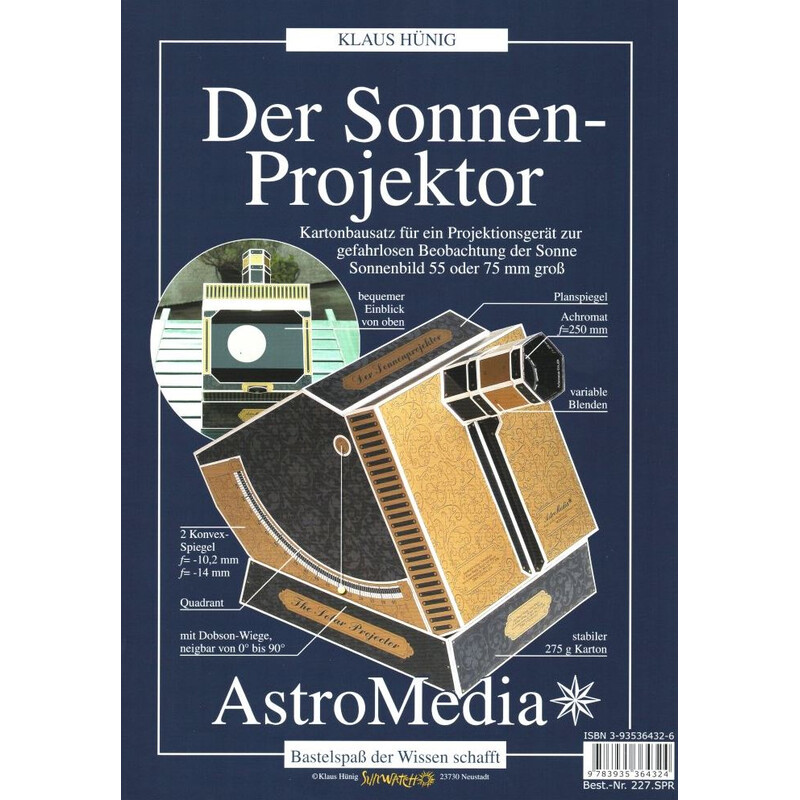 AstroMedia Kit sortimento Sonnen-Projektor
