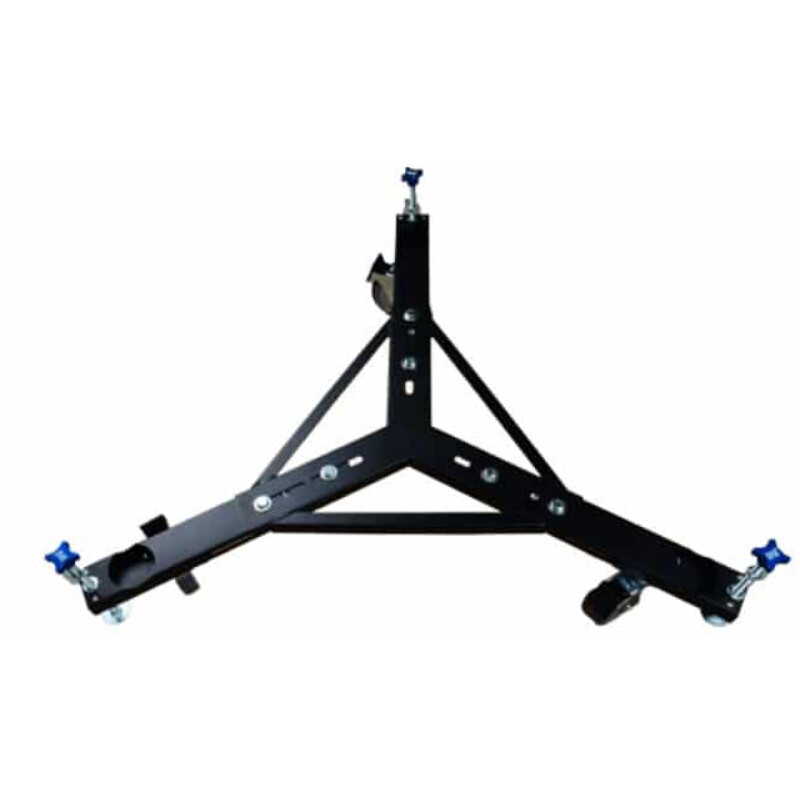 JMI Base com rodízios Universal média para cargas pesadas Rodas de 5"