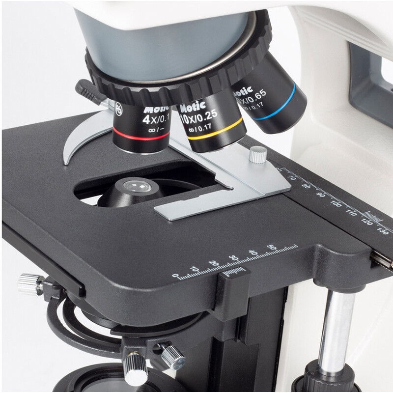 Motic Microscópio BA310, LED, 40x-400x (sem 100x), bino