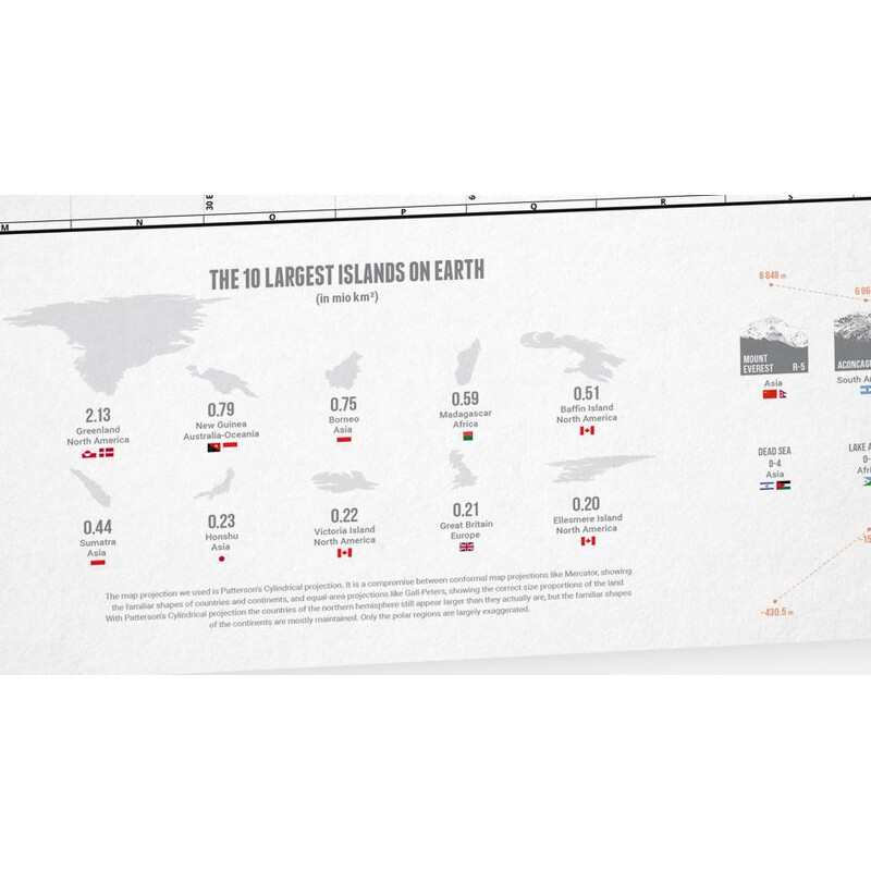 Marmota Maps Mapa mundial Explore the World 100x70cm