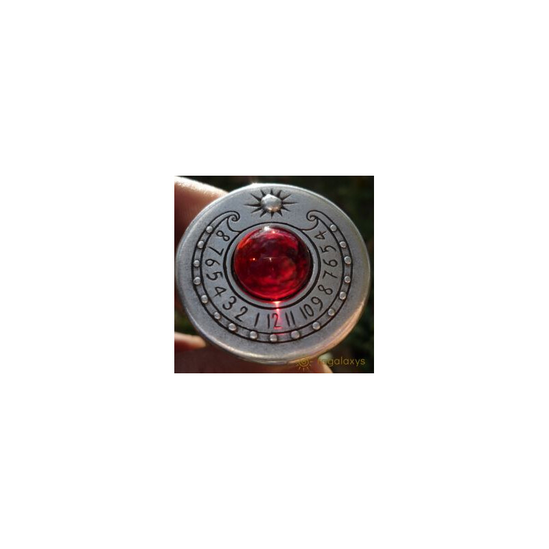 Ragalaxys Relógio de sol em cortiça Bacchus vermelho