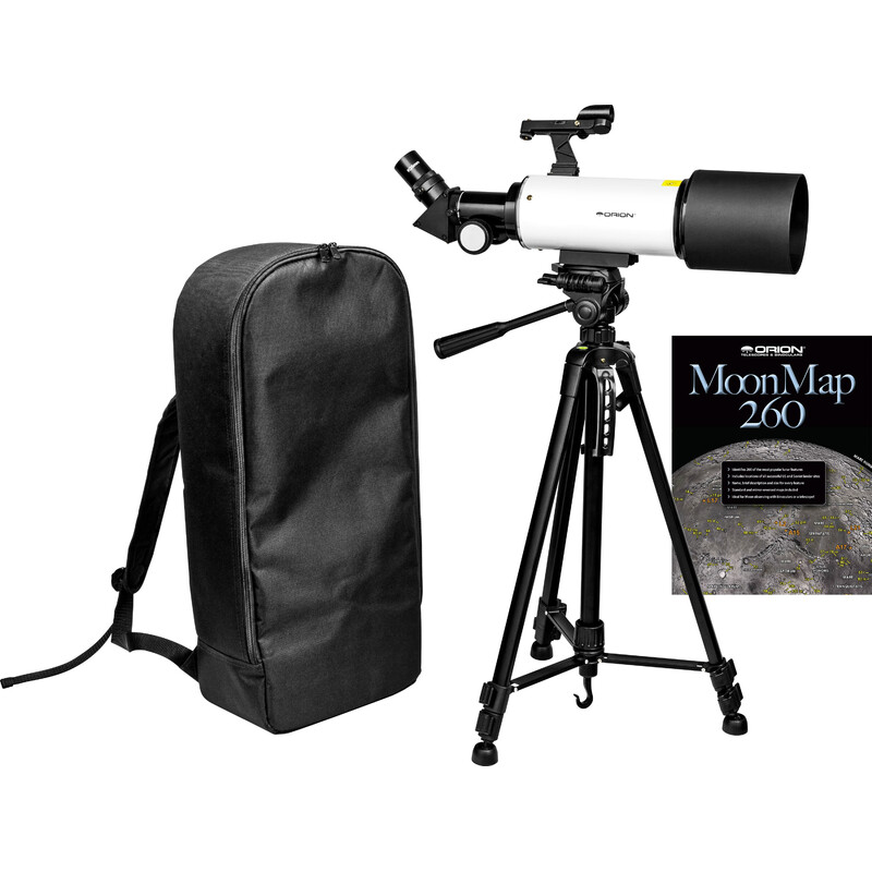 Orion Telescópio AC 80/400 GoScope 80mm Backpack