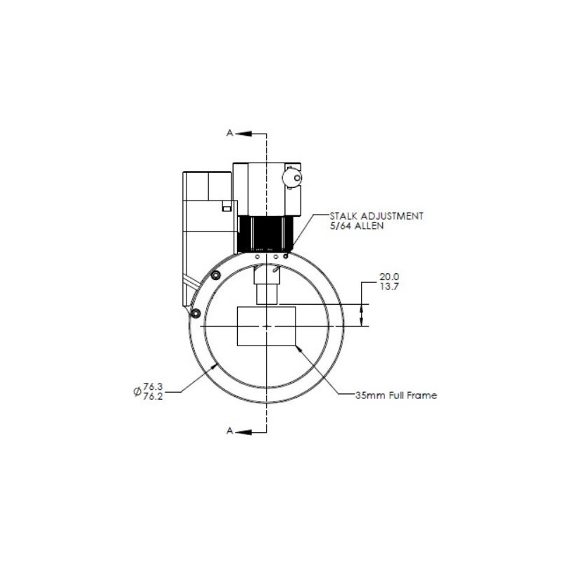 Optec Off-Axis-Guider Manual da guia Off-Axis Guider da Sagitta