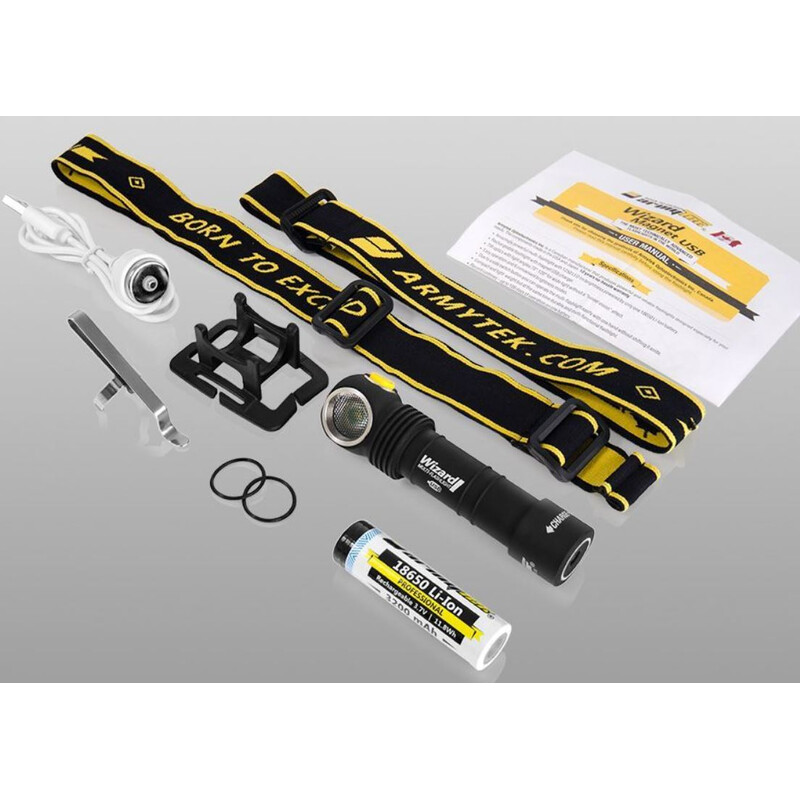 Armytek Lanterna USB Wizard Magnet (luz fria)