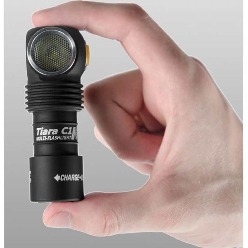 Armytek Lanterna Tiara C1 Pro Magnet USB (luz quente)