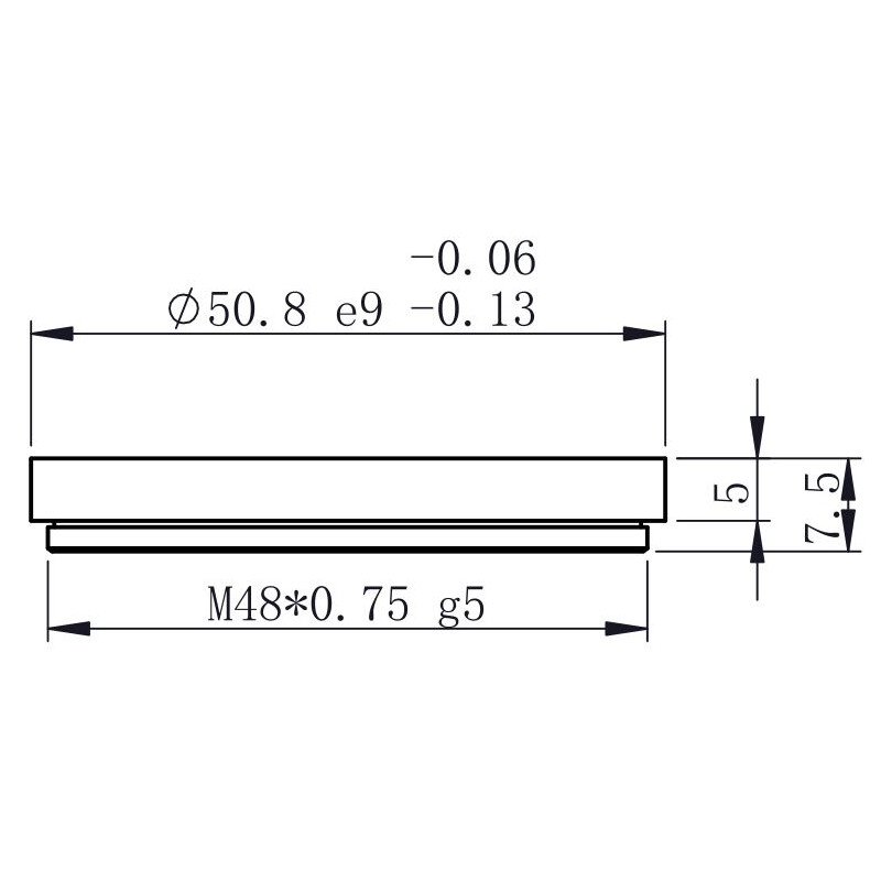 ZWO Conjunto de filtros LRGB de 2"